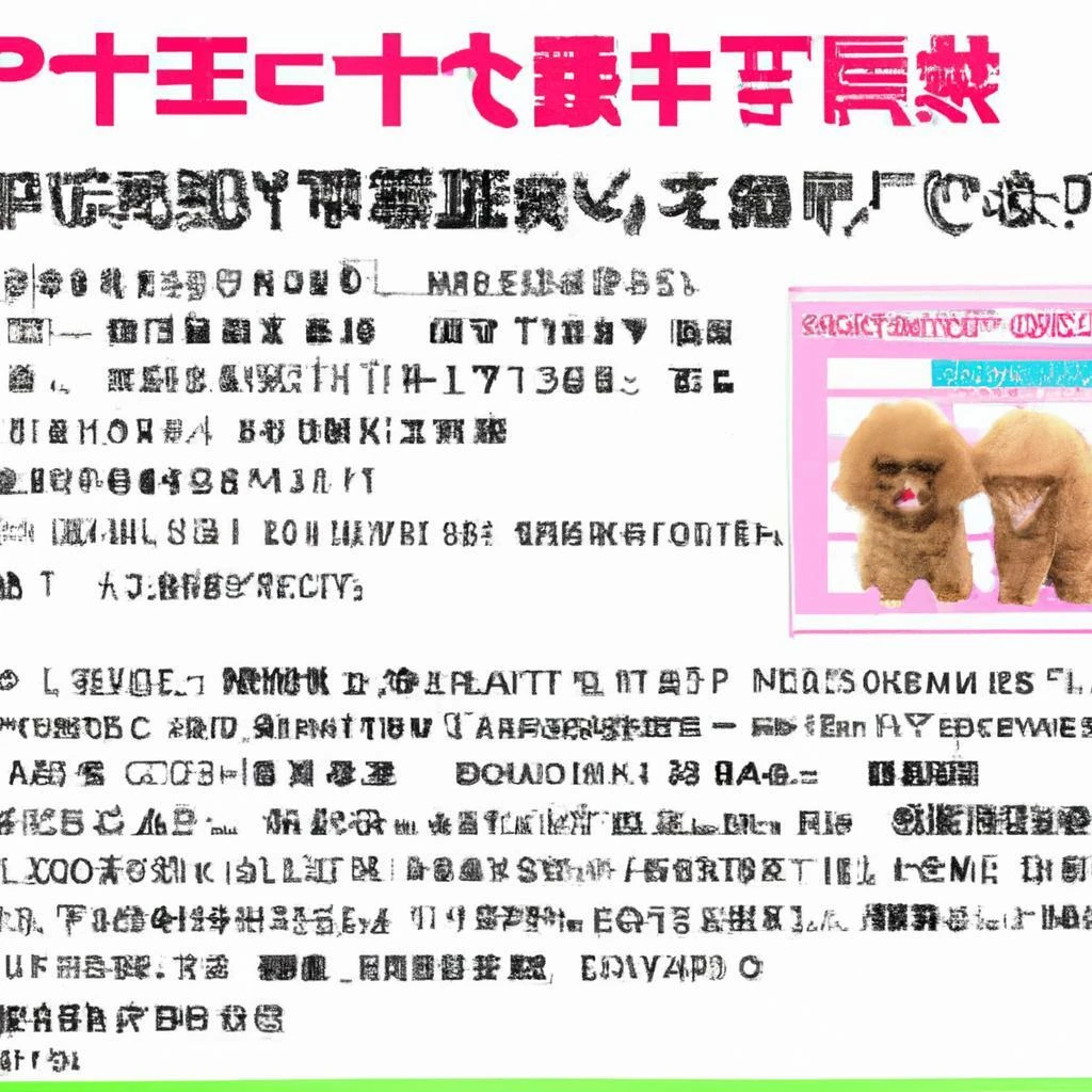 子犬購入の際のチェックポイント