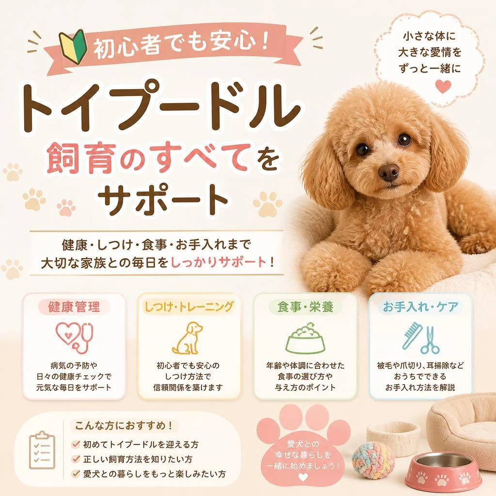 初心者でも安心！トイプードル飼育のすべてをサポート
