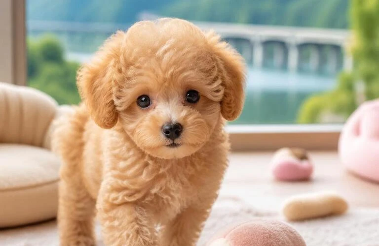 井原市でトイプードルの子犬をお探しなら｜アイカドールかも