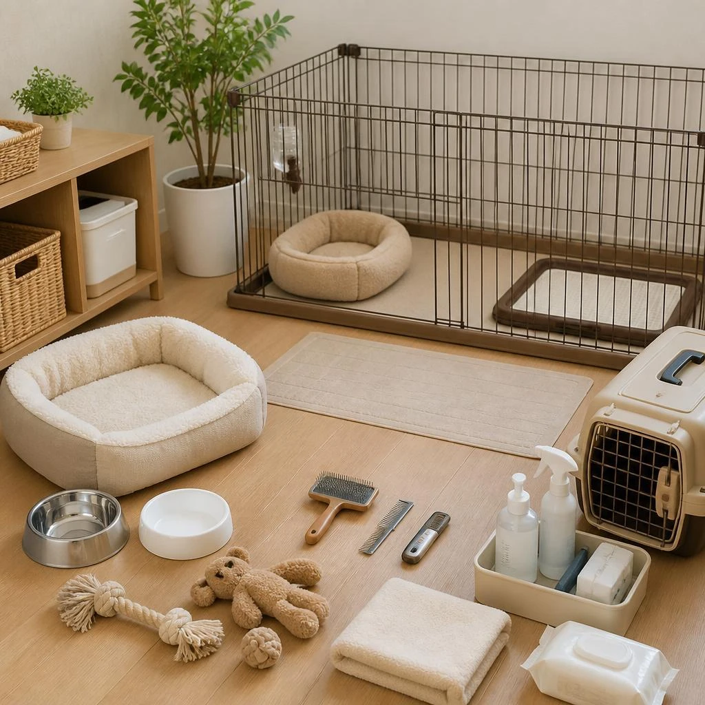 子犬を迎えるための準備