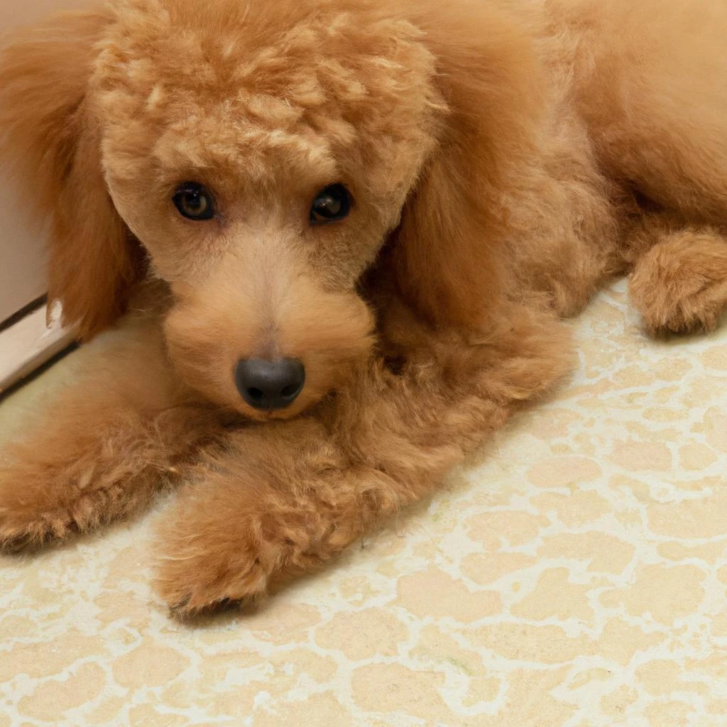 トイプードル子犬のかわいさにメロメロ